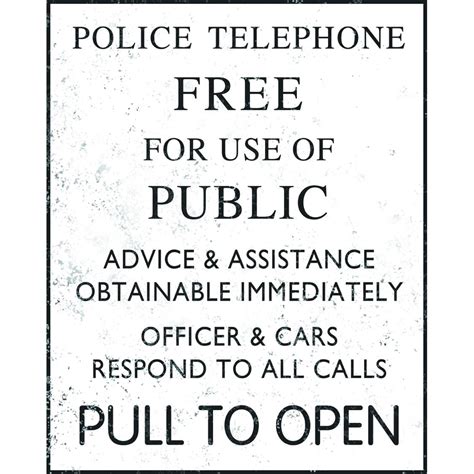 doctor who police box metal sign|Doctor Who tardis sign.